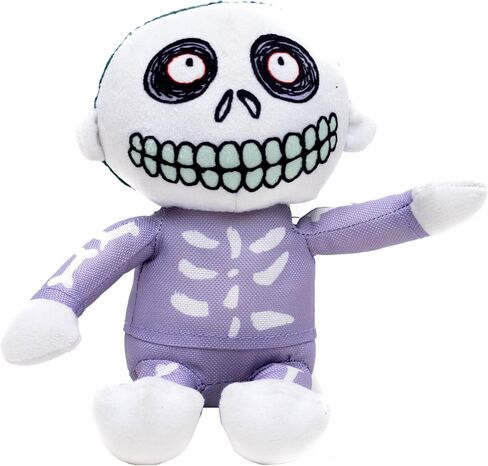 Buckle-Down Disney Squeaky Plush Dog Toy for Large, Medium & Small Dogs, The Nightmare Before Christmas Lock Full Body Pose, 3.5" x 4.5" in Saudi Arabia
