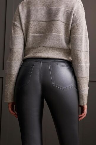 Tribal Women's Sophia Curvy Metallic Straight Leg Jeans in Kuwait