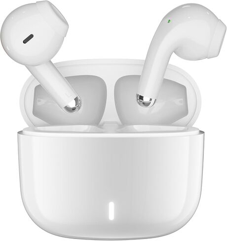 5.3 Wireless Earbuds for iPhone 16 15 Pro Max,Samsung S24 S23 S22 Ultra Flip Fold,Noise Canceling Bluetooth Headphones Stereo in-Ear Earphones Gaming Ear Buds Mic Deep Bass for Pixel OnePlus, Black in Kuwait