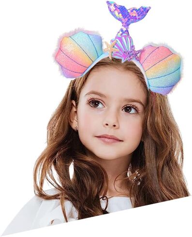 Minnie Birthday Decorations Mickey Mouse Ears Party Decorations Mouse Ears for Women Belle Costume Adult Women in Saudi Arabia