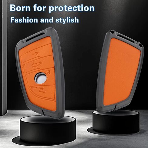 Key Fob Cover with Heavy-duty Keychain for BMW 3 4 5 6 7 Series X1 X2 X3 X4 X5 X6 Classic in Kuwait