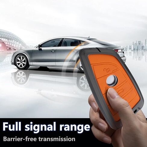 Key Fob Cover with Heavy-duty Keychain for BMW 3 4 5 6 7 Series X1 X2 X3 X4 X5 X6 Classic in Kuwait