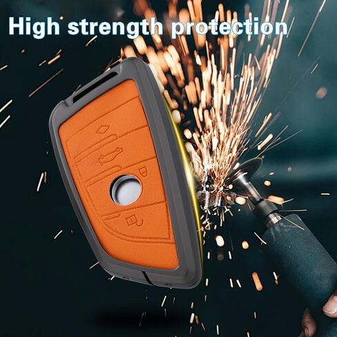 Key Fob Cover with Heavy-duty Keychain for BMW 3 4 5 6 7 Series X1 X2 X3 X4 X5 X6 Classic in Kuwait