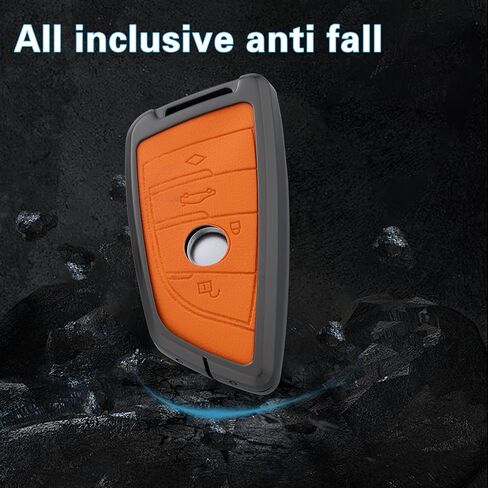 Key Fob Cover with Heavy-duty Keychain for BMW 3 4 5 6 7 Series X1 X2 X3 X4 X5 X6 Classic in Kuwait