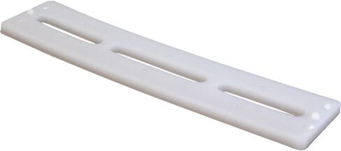 Prime-Line N 6559 White Plastic, Sliding Panel Door Bottom Guides (Single Pack) in Saudi Arabia