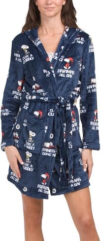 Berkshire Blanket & Home Co Peanuts Snoopy Plush Hooded Women's Robe in Saudi Arabia