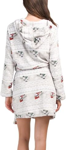 Berkshire Blanket & Home Co Peanuts Snoopy Plush Hooded Women's Robe in Saudi Arabia