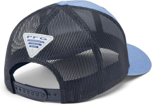 Columbia Unisex PFG Fish Flag Mesh Snap Back, Black/Dark Stone, One Size in Saudi Arabia