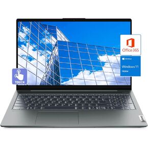 Lenovo IdeaPad 5i Slim Laptop, 16inch WUXGA IPS Display, AIntel Core i7 150U, 16GB LPDDR5x Memory, 1TB PCIe SSD. Windows 11 Home, Fingerprint, FHD Webcam, 1-Year Office 365