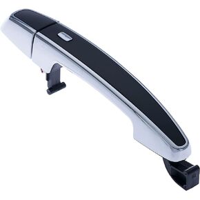 Master Tailgaters Black/Chrome Exterior Door Handle Replacement for Chevrolet Malibu 2016-Current OE Part # 13521819, 13587842, 13597049 | Front Left Driver Side Without Keyhole | Easy to Install