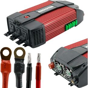 Audiotek 2500W Watt Power Inverter DC 12V AC 110V Car Converter USB Port Charger