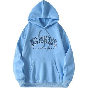 SOLY HUX Men's Hoodies Letter Graphic Drawstring Drop Shoulder Long Sleeve Sweatshirt Pullover Top