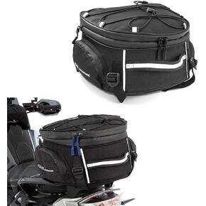 VITINO Motorcycle Saddle Bag Rear Luggage Bag Tail Mount Travel Rack Top Case Bag Fit For BMW R1200GS R1250GS ADV/LC F700GS F750GS F800GS