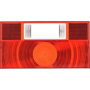 Peterson V25912-25 Replacement Lens for Stop/Turn/Tail Light, regular