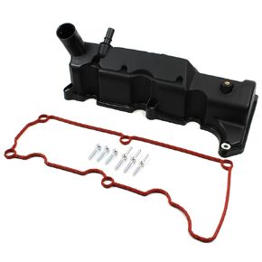 CNS Right Side Engine Valve Cover with Gasket & Mounting Bolt Set Compatible with 04-11 Ford/Mercury 4.0L (245cid) SOHC V6