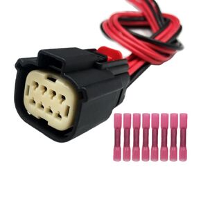 Headlights Connector Wiring Harness Plug Compatible with Chevrolet Silverado 1500 2019-2021 Front 84492799, 84989877, 84621850