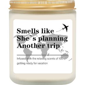 هدايا بدايات جديدة للنساء والرجال، هدايا عمل جديدة للنساء، هدايا الذهاب للأصدقاء وزملاء العمل، هدايا الطلاق للنساء، شمعة معطرة باللافندر in Kuwait