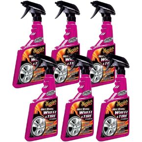 Meguiar's Hot Rims Wheel & Tire Cleaner (24 oz) - 6 Pack
