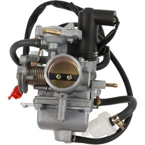 FLYPIG 250CC Carburetor Carb for 250 Hammerhead Honda CH125 CH150 CH250 for GY6 Intake 30mm Carter Dazon JCL Kinroad Carb 4 Stroke Engines Fit Chinese 150cc 200cc Scooter,Moped, Go Karts, Quad ATV