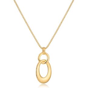 CLASSYZINT Long Sweater Chain Necklace for Women Long Tassel Chain Necklace Large Pendant Sweater Y-Necklace in Kuwait