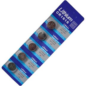 TEYSHA New 5 X Cr1616 Br1616 1616 3V Lithium Batteries FBA