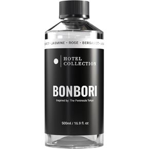 Diffuser Oil-Bonbori Oil-Aromatherapy Essential Fragrance-Luxury Hotel Inspired-Bergamot, Jasmine & Rose-500ML 16.9 Fl oz