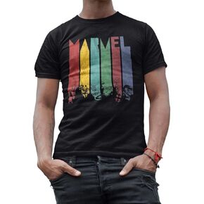 Marvel Avengers Color Daze Distressed Adult Mens T-Shirt