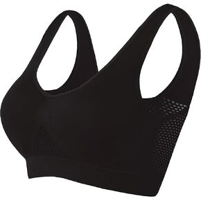 Womens Breathable Cool Lift Up Air Bra,Seamless Wireless Plus Size Lingerie Women, High Support Sports Bras Underwear