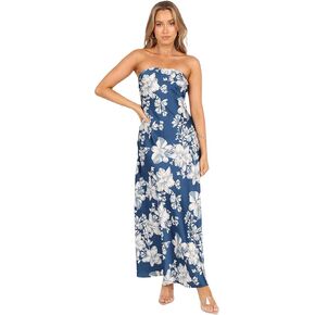Petal & Pup Women's Gemma Strapless Maxi Dress