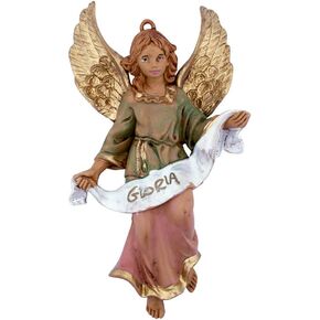 VILLAGE GIFT IMPORTERS 5" Christmas Nativity Collection - 36 Different Statues - Traditional Nativity Figures with New Merchants! - Hand-Painted and Made in Italy (Gloria Angel)