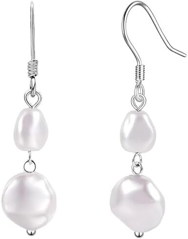 Sparkling CZ Crystal Tassel Jewelry for Women Pearl Tassel Earrings for Women Long Pearl Earrings Perfect for Bridesmaids or Bride in Saudi Arabia