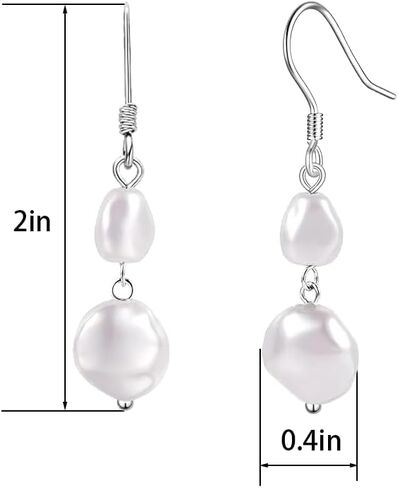 Sparkling CZ Crystal Tassel Jewelry for Women Pearl Tassel Earrings for Women Long Pearl Earrings Perfect for Bridesmaids or Bride in Saudi Arabia