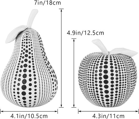 تمثال فني على شكل كمثرى كبير، ديكور منحوتات راتينج للمنزل الحديث، ديكور مكتبي للمنزل والغرفة الإبداعية in Kuwait