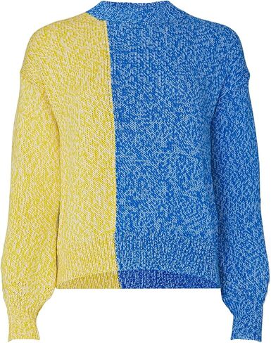 Chinti & Parker Rent the Runway Pre-Loved Movement Sweater, Multicolored, Small in Saudi Arabia