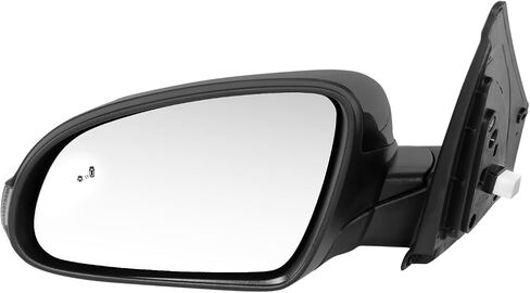 DNA MOTORING Driver Left Side Door Mirror Compatible With Hyundai Kona 2022-2023, With Power & Heated Glass & Turn Signal, 87610J9690MZH, OEM-MR-HY1320333 in Saudi Arabia