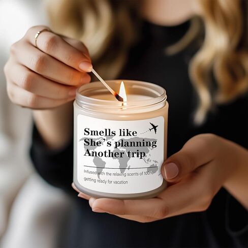 هدايا بدايات جديدة للنساء والرجال، هدايا عمل جديدة للنساء، هدايا الذهاب للأصدقاء وزملاء العمل، هدايا الطلاق للنساء، شمعة معطرة باللافندر in Kuwait