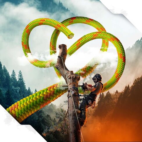 Pelican Rope 24-Strand 11.8 mm Arborist-Pro™ Rope – High Tensile Strength – Lightweight – Made in USA in Kuwait