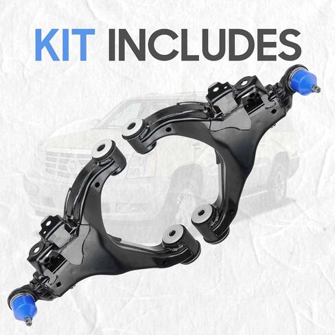 Front Lower Left & Right Control Arms w/Ball Joints Suspension Kit for Toyota Sequoia 2008-2019, for Toyota Tundra 2007-2019 (2pc) in Saudi Arabia