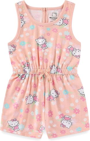 Hello Kitty Sanrio Girls 2 Pack Rompers for Toddlers and Big Kids in Kuwait