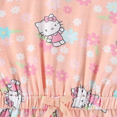 Hello Kitty Sanrio Girls 2 Pack Rompers for Toddlers and Big Kids in Kuwait