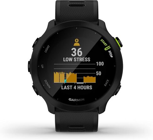 Wearable4U Garmin Forerunner 55 GPS Running 42 mm Watch with Daily Suggested Workouts, Aqua Power Pack Bundle in Saudi Arabia
