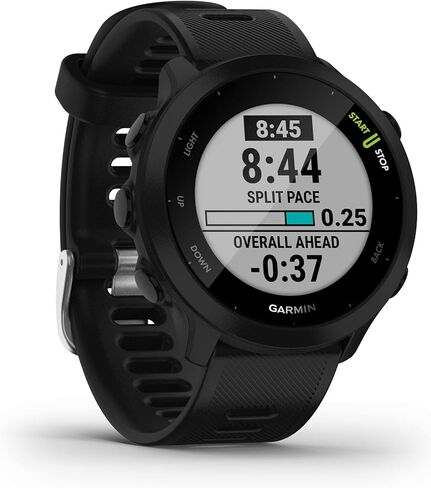 Wearable4U Garmin Forerunner 55 GPS Running 42 mm Watch with Daily Suggested Workouts, Aqua Power Pack Bundle in Saudi Arabia