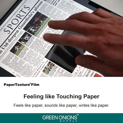 Made in Japan Paper Texture Paper-Like Anti Glare Matte PET Screen Protector for New iPad Pro 12.9 Inch Without Home Button 2018 A1876 A1983 A1895 A2014 [2 Pack] in Kuwait