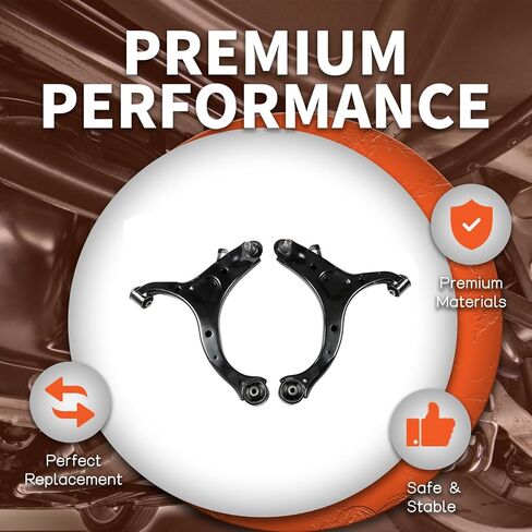 labwork 10Pc Front Suspension Kit Front Lower Control Arms Ball Joint Assembly Driver & Passenger Side Tie Rod End Sway Bar Link Kit Replacement for Hyundai Santa Fe Kia Sorento in Saudi Arabia