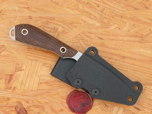 WhiteRiver Model 1 Caper Black Burlap Micarta Handle WRM1-BBL in Saudi Arabia