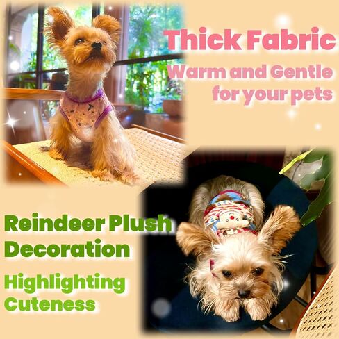 Super Small!! YorkieGogo 2-Pack Extra Small Pet Clothes, Ultra-Soft Clothes for Teacup Dog, Small Cat, Ferret and Lemur, Ropa para Perro in Saudi Arabia