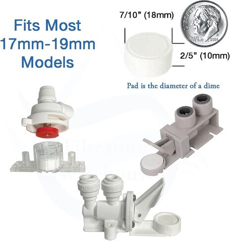 Replacement Pads for Mechanical Leak Detectors/Water Stop Valves - For Under Sink Reverse Osmosis and Water Filtration Systems in Kuwait