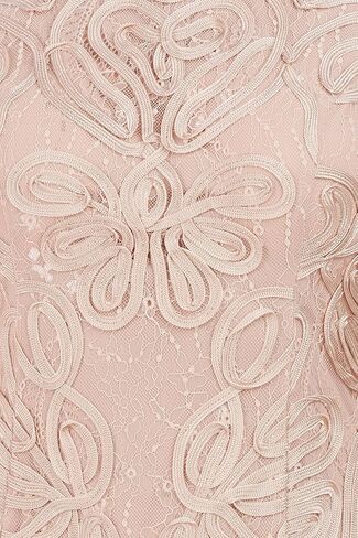 فستان Meli Soutache للسيدات بطول الشاي من JS Collections in Kuwait