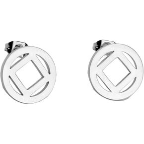 NA Earring Recovery Sobriety Gift Narcotics Anonymous Jewelry (NA Earring)