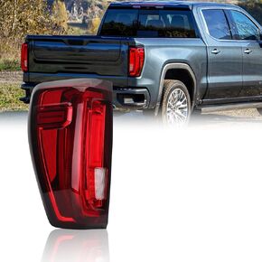 Tail Light Right Passenger Side Rear Lamp Compatible for GMC Sierra 1500/2500HD/3500HD 2019-2024, OE# 86820474 84968741 (RH-Right Passenger Side)